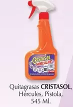 Oferta de Cristasol - Quitagrasas Hercules, Pistola, 545 Ml en Cash Barea