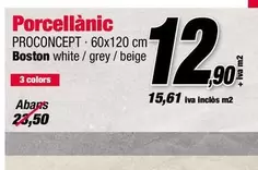 Oferta de Porcellanic/ Proconcept por 12,9€ en Ferrolan