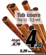 Oferta de Tub Coure por 4,3€ en Ferrolan