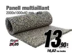 Oferta de Panell Multiaillant por 13,9€ en Ferrolan