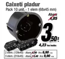 Oferta de Caixeti Pladur por 4,23€ en Ferrolan