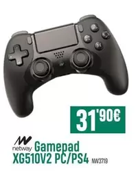 Oferta de Netway - Gamepad XG510V2 Pc/PS4 por 31,9€ en PCBox