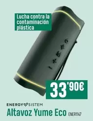 Oferta de Energy Sistem - Altavoz Yume Eco por 33,9€ en PCBox