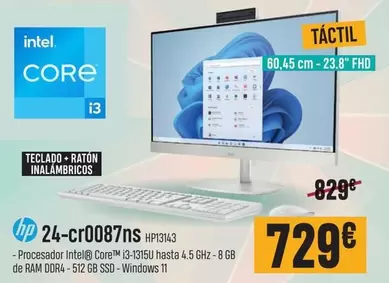 Oferta de Intel - 24-cr0087ns por 729€ en PCBox