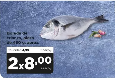 Oferta de Dorada De Crianza por 4,95€ en Alimerka