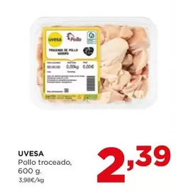 Oferta de Uvesa - Pollo Troceado por 2,39€ en Alimerka