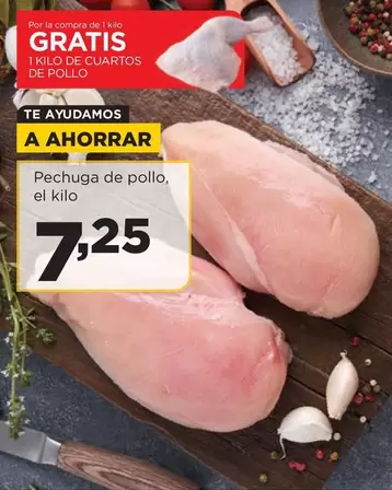 Oferta de Pechuga De Pollo por 7,25€ en Alimerka