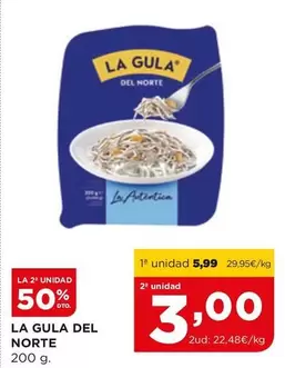 Oferta de La Gula Del Norte - 200 G por 5,99€ en Alimerka