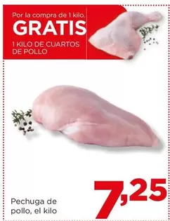 Oferta de Pechuga De Pollo por 7,25€ en Alimerka