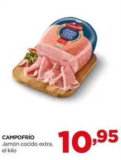 Oferta de Campofrío - Jamon Cocido Extra por 10,95€ en Alimerka