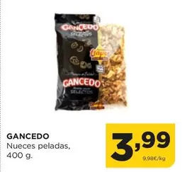 Oferta de Gancedo - Nueces Peladas por 3,99€ en Alimerka
