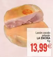 Oferta de La Encina - Lacon Cocido Artesan por 13,99€ en Plenus Supermercados