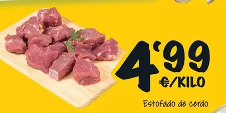Oferta de Estofado De Cerdo por 4,99€ en Cash Fresh