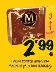 Oferta de Magnum - Helado Bombon Almendras por 2,99€ en Cash Fresh