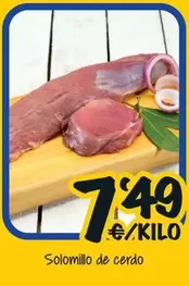Oferta de Solomillo De Cerdo por 7,49€ en Cash Fresh