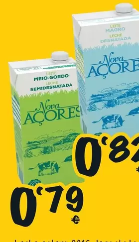 Oferta de Nova - Leite Acorei por 0,79€ en Cash Fresh