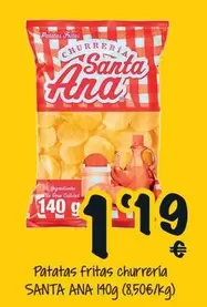 Oferta de Santa Ana - Patatas Fritas Churreria por 1,19€ en Cash Fresh