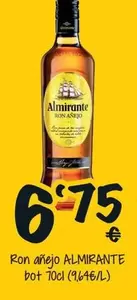 Oferta de Almirante - Ron Anejo por 6,75€ en Cash Fresh