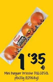 Oferta de Dulcesol - Mini Burguer Brioche por 1,35€ en Cash Fresh