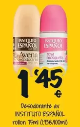 Oferta de Desodorante En Av Instituto por 1,45€ en Cash Fresh