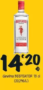 Oferta de Beefeater - Ginebra por 1420€ en Cash Fresh