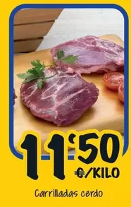 Oferta de Carrilladas Cerdo por 11,5€ en Cash Fresh