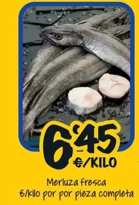Oferta de Merluza Fresca por 6,45€ en Cash Fresh