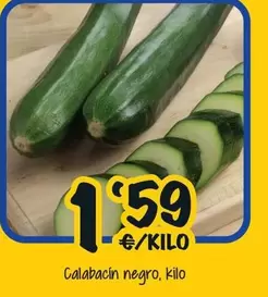 Oferta de Calabacín Negro por 1,59€ en Cash Fresh