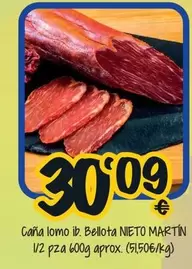 Oferta de Neto Marin - Caña Lomo Ib.Bellota por 30,09€ en Cash Fresh