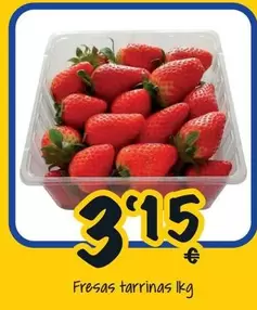 Oferta de Fresas Tarrinas por 3,15€ en Cash Fresh