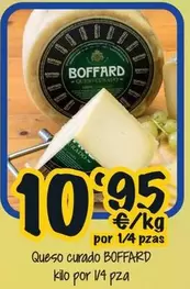 Oferta de Boffard - Queso Curado por 10,95€ en Cash Fresh