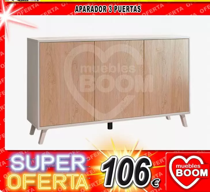 Oferta de Querta - aparador de salón en Muebles Boom