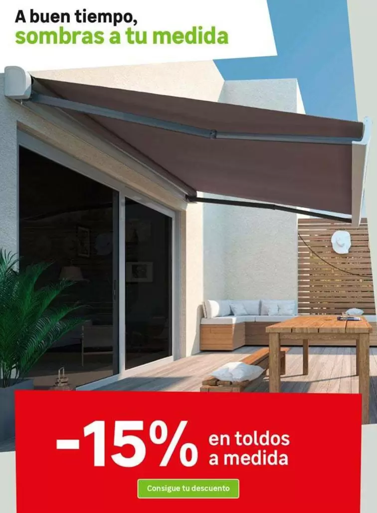 Oferta de En Toldos A Medida en Leroy Merlin
