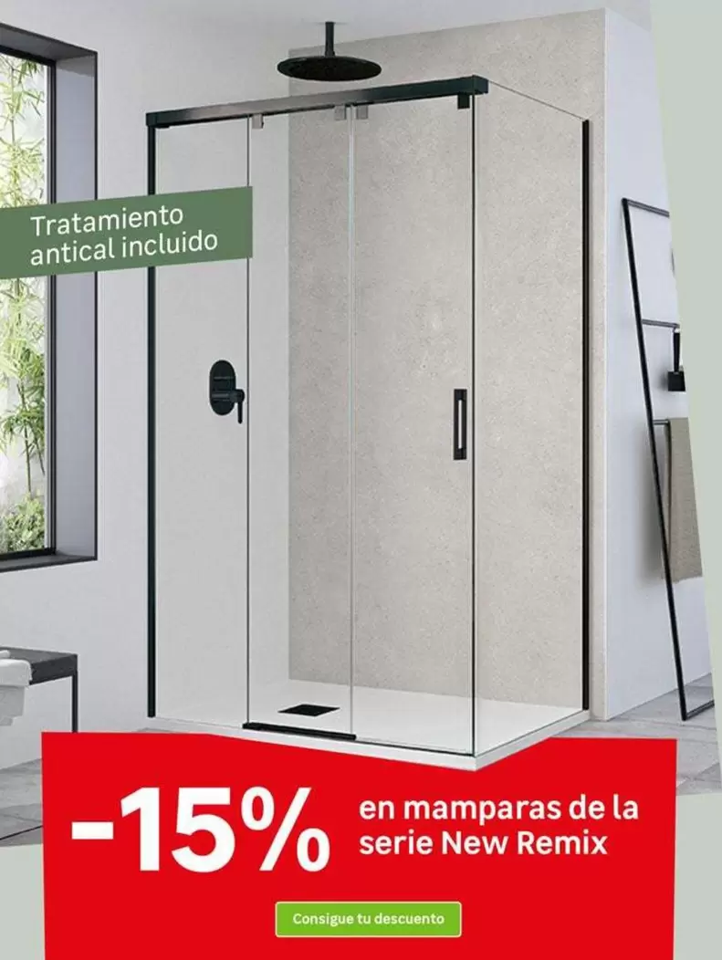 Oferta de En Mamparas De La Serie New Remix en Leroy Merlin