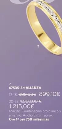 Oferta de Alianza por 899,1€ en Cristian Lay