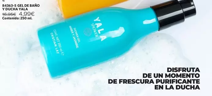Oferta de Cristian Lay - Gel De Baño Y Ducha Yala por 4,99€ en Cristian Lay