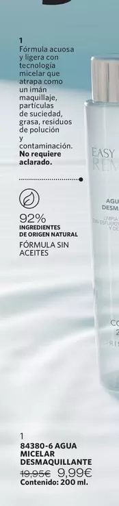 Oferta de Cristian Lay - Agua Micelar Desmaquillante  por 9,99€ en Cristian Lay