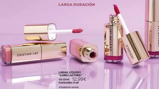 Oferta de Cristian Lay - Lábial Liquido por 12,99€ en Cristian Lay