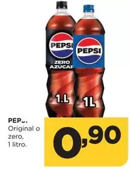 Oferta de Pepsi - Original O Zero por 0,9€ en Alimerka