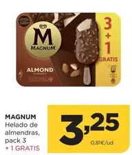 Oferta de Magnum - Helado De Almendras por 3,25€ en Alimerka