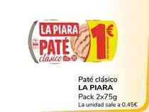 Oferta de La Piara - Paté Clásico por 0,9€ en Supeco