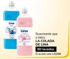 Oferta de La Colada De Lina - Suavizante Spa O Talco por 1€ en Supeco
