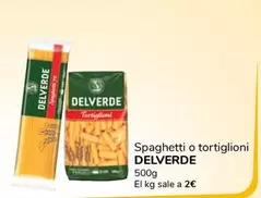 Oferta de Delverde - Spaghetti O Tortiglioni por 1€ en Supeco