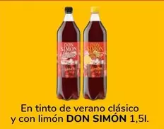 Oferta de Don Simón - En Tinto De Verano Clásico Y Con Limón en Supeco