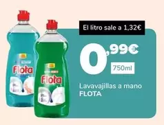 Oferta de Flota - Lavavajillas A Mano por 0,99€ en Supeco
