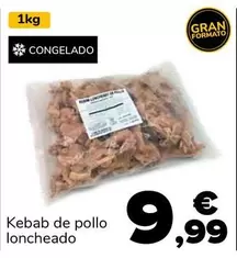 Oferta de Kebab De Pollo Loncheado por 9,99€ en Supeco