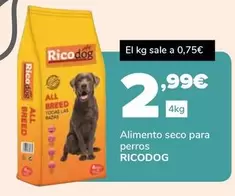 Oferta de Ricodog - Alimento Seco Para Perros por 2,99€ en Supeco
