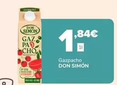Oferta de Don Simón - Gazpacho por 1,84€ en Supeco