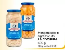 Oferta de La Cochura - Mongeta Seca O Cigrons Cuits por 0,9€ en Supeco