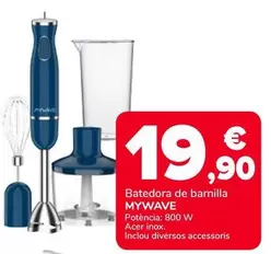 Oferta de Mywave - Batedora De Barnilla por 19,9€ en Supeco